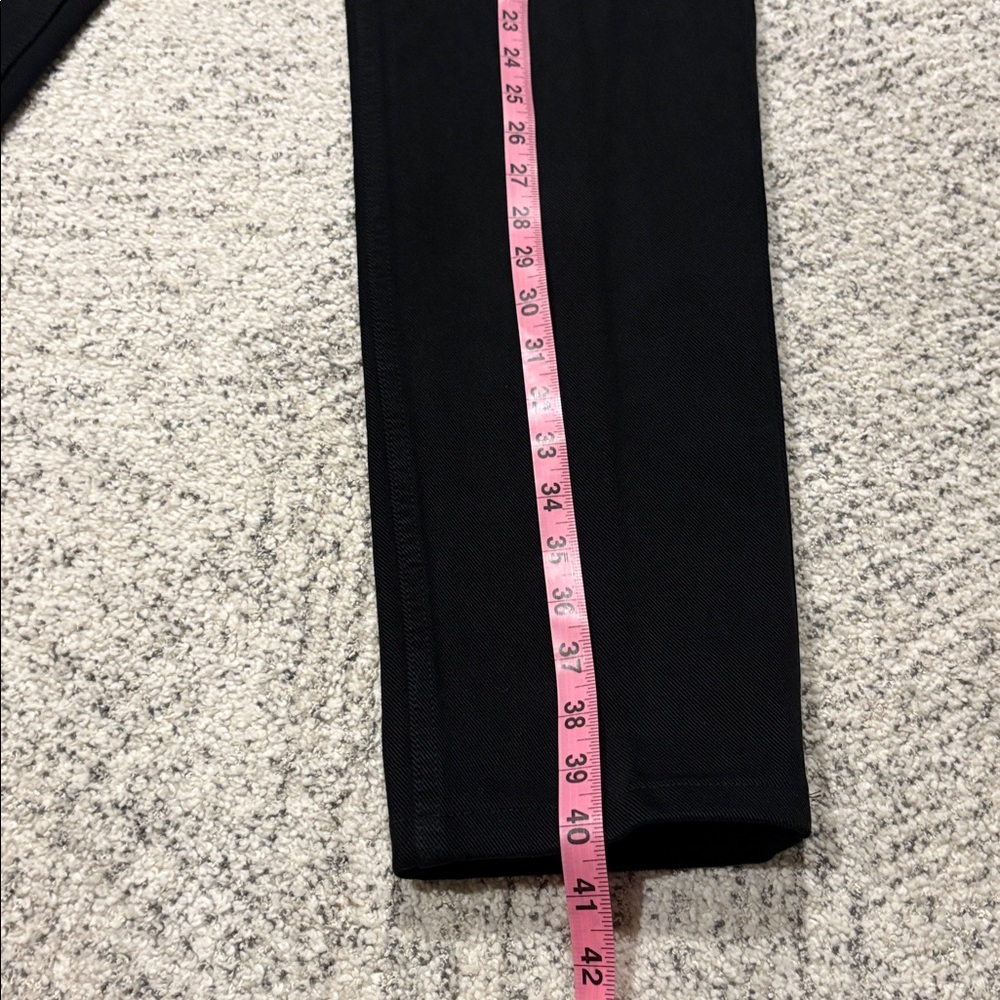 Vintage Calvin Klein 90s Mom Jean High Waisted Black Jeans 100% Cotton Sz 6 - Picture 6 of 8